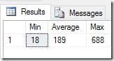 Holy Cow, 4.5 Million Extra Rows-Min-Ave-Max