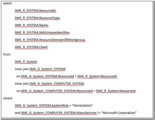 How to Fix a Poorly Written WQL Query-Updated Query