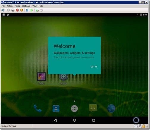 Configuring an Android 5.1 RC1 VM-Step 13