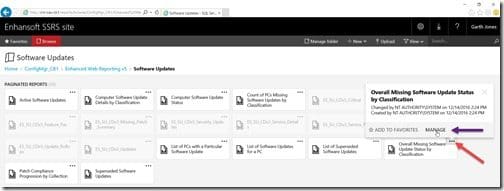 How to Setup Report Caching for a SSRS Report-Locate Report