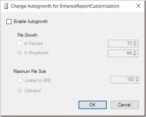How to Define the Size of a SQL Server Database-New Database Step 3 How to Define the Size of a SQL Server D atabase-New Database Step 3