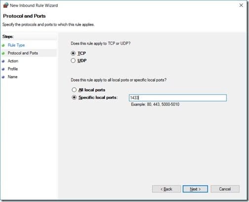 Error 40 - Could Not Open a Connection to SQL Server-Protocol and Ports