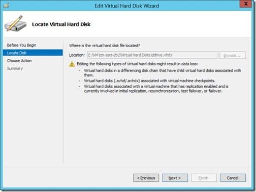 How to Compact and Shrink the Size of a VHD File-Locate Disk
