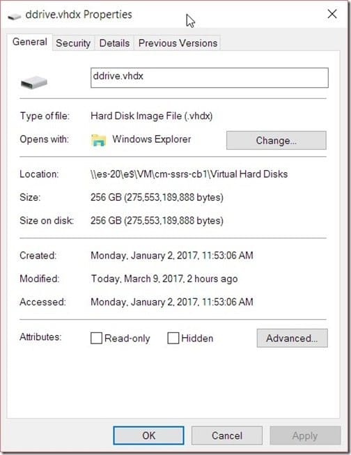 How to Compact and Shrink the Size of a VHD File-VHDX-256GB