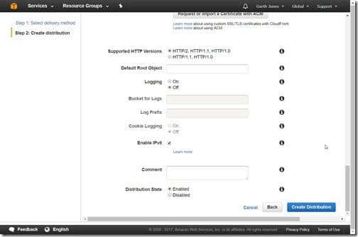 Amazon CloudFront-Create Distribution-3