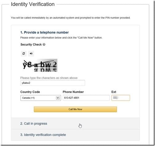 Amazon CloudFront-Identity Verification