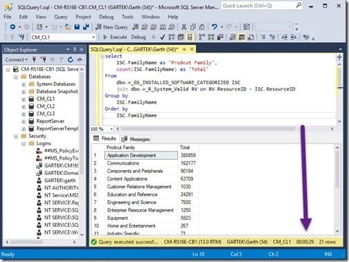 Does SQL Server Database Compatibility Level Matter-Query 1 Results B