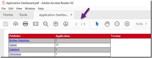 Repeating Header Rows - Updated Page Two