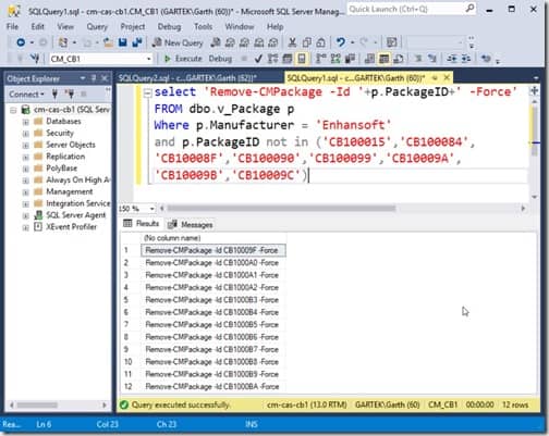 SQL Server Query to Create a PowerShell Script - Query