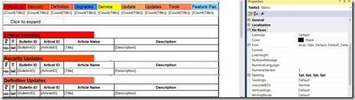 No Rows - Editing Report