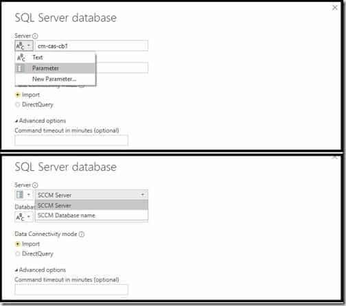 Power BI Parameters - Dialog Box