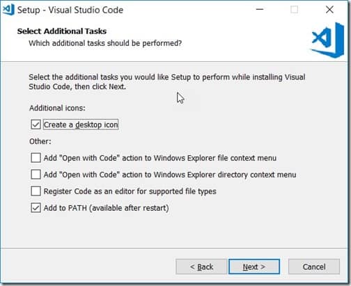 Visual Studio Code - Additional Tasks