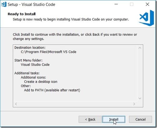 Visual Studio Code - Install