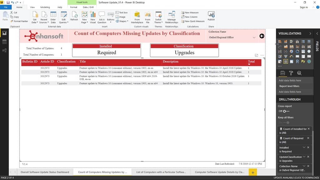 Power BI Drillthrough Filters and How to Change Them