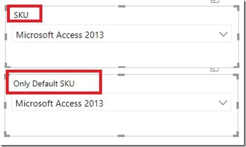 Power BI Slicer - Before and After Re-Naming