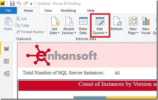 Add the Last Refreshed Date and Time - Edit Queries