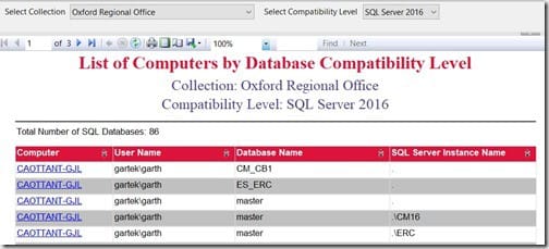 Add the Total Number of Computers in a SSRS Table - 1 Computer with 3 SQL Server Instances