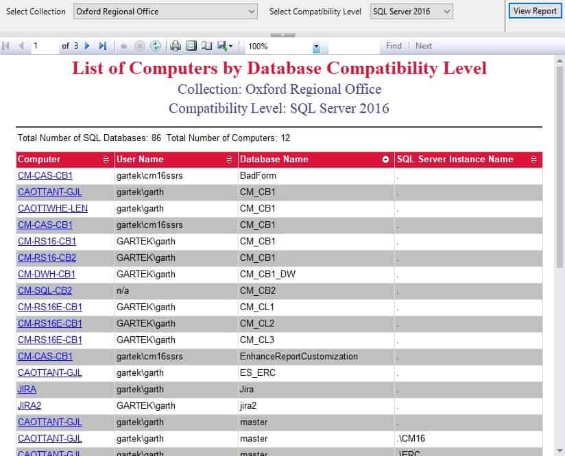 How Do You Add the Total Number of Computers in a SSRS Table?