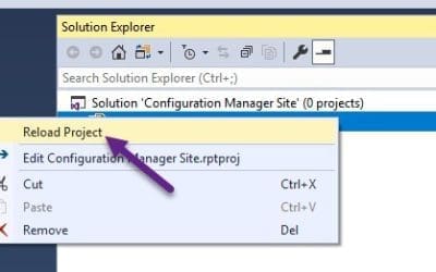 Visual Studio 2017 – SSRS Project Incompatible – The Application Is Not Installed Error in SSDT