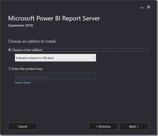 Power BI Report Server 2019 - Product Key Power BI Report Server 2019 - Product Key