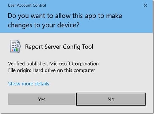 Power BI Report Server 2019 - UAC Power BI Report Server 2019 - UAC
