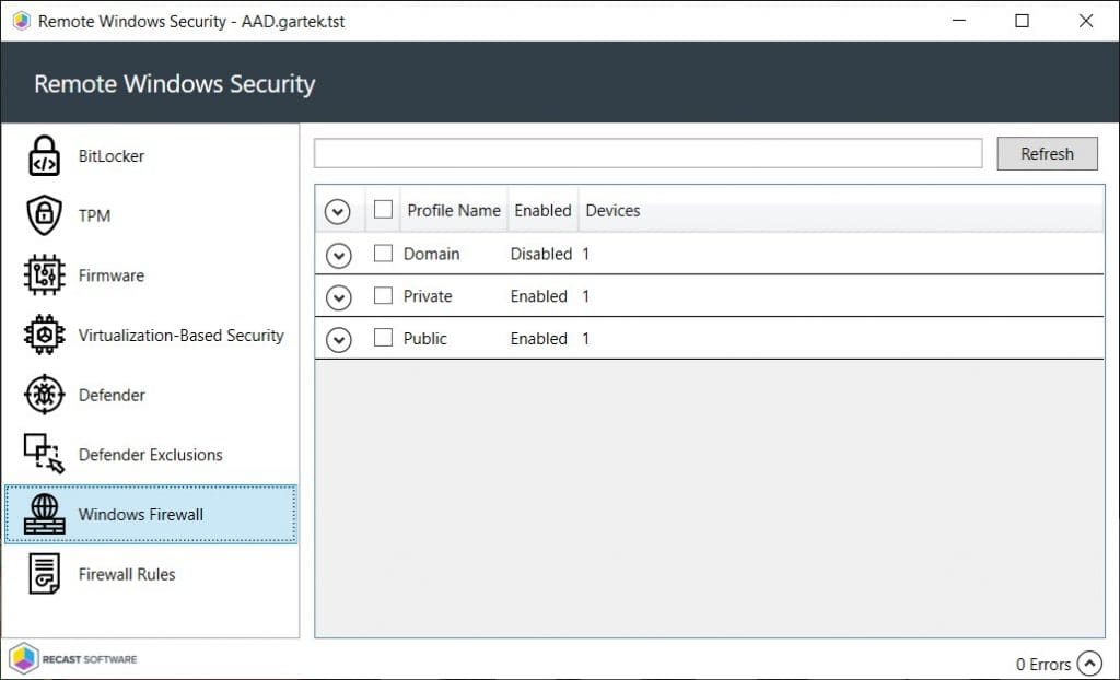 RCT - Remote Windows Security