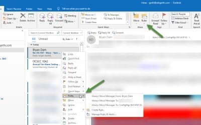 How to Create an Outlook Email Rule!