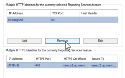 How to Remove Port 80 from PBRS