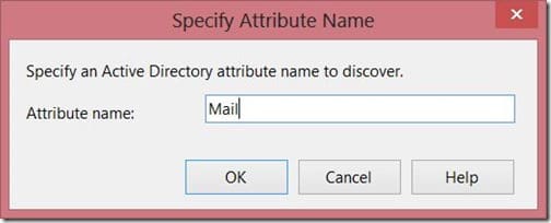 Collect Email Address - Specify Attribute Name